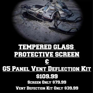 G5 Skidoo Tempered H9 Hardened Glass Protective Screen