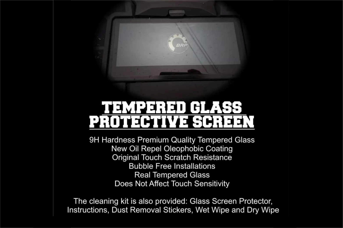 G5 Skidoo Tempered H9 Hardened Glass Protective Screen